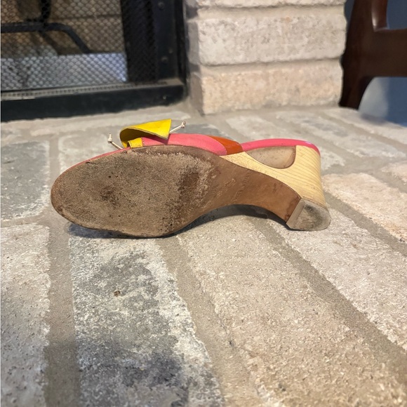 Kate Spade Sangria Watermelon Wedge Heels - Picture 12 of 15